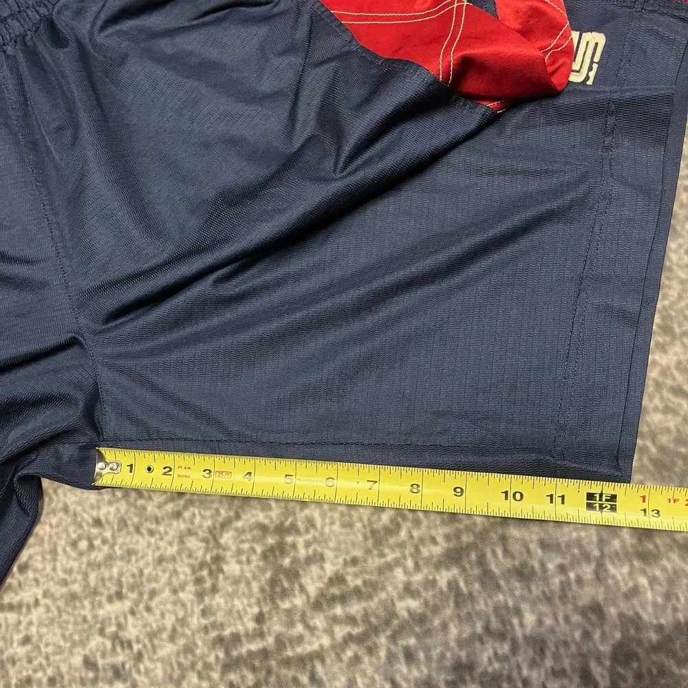 Vintage Nike Lebron James Basketball Shorts Mens XL‎ Blue Red Y2K